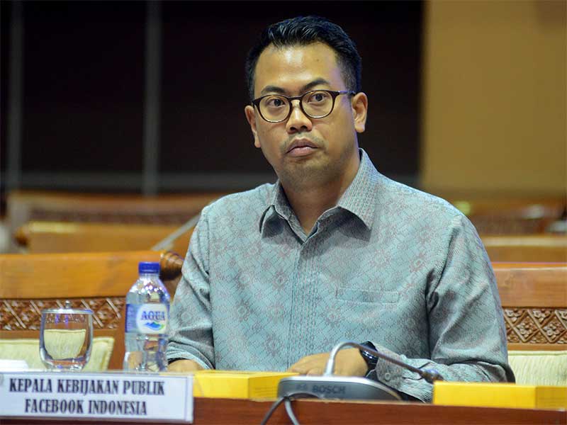 Ruben Hattari, Kepala Kebijakan Publik untuk Facebook di Indonesia. 