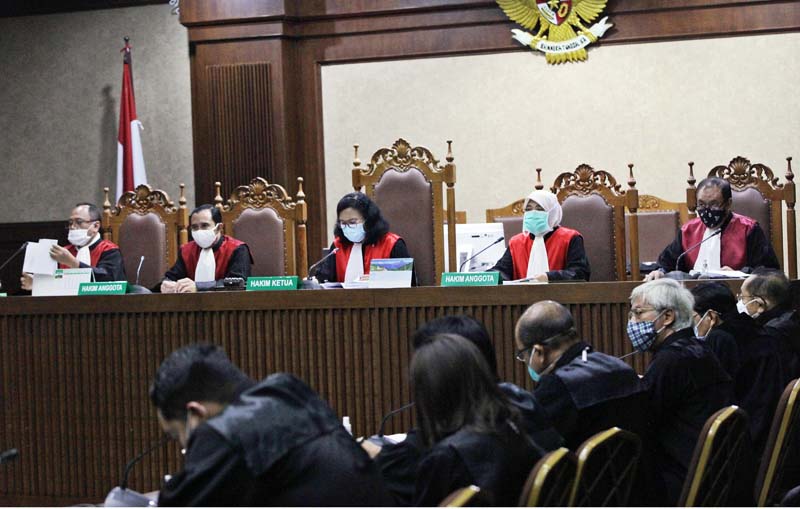 Sidang vonis Benny Tjokrosaputro 