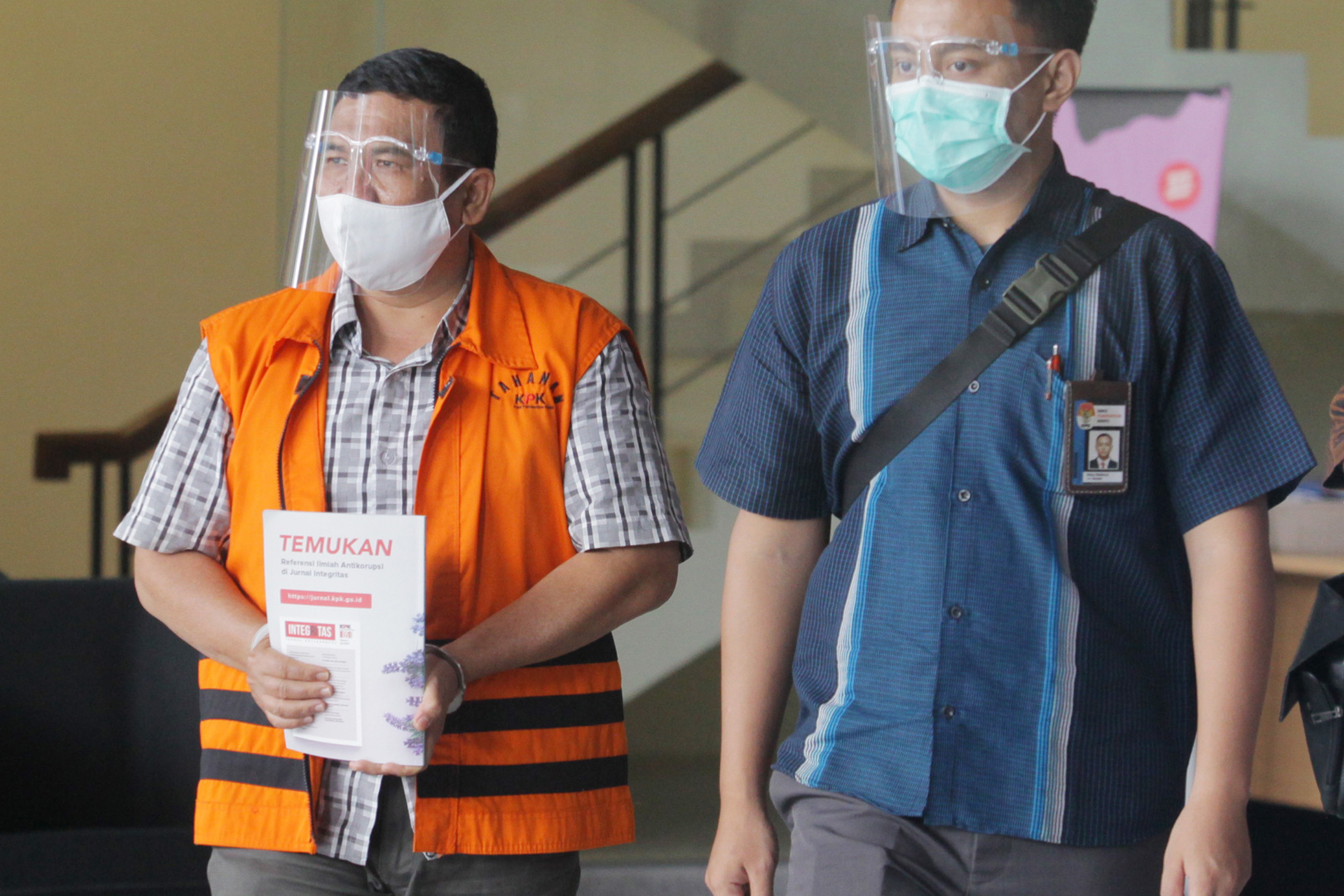 Salah satu mantan anggota DPRDSumut Jamaludin Hasibuan yang jadi tersanga kasus APBD SUmut