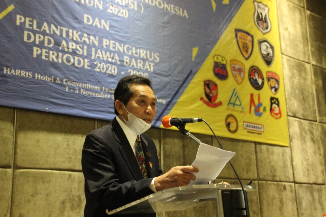 Ketua Umum DPP Asosiasi Profesi Satpam Indonesia (APSI), Azis Said