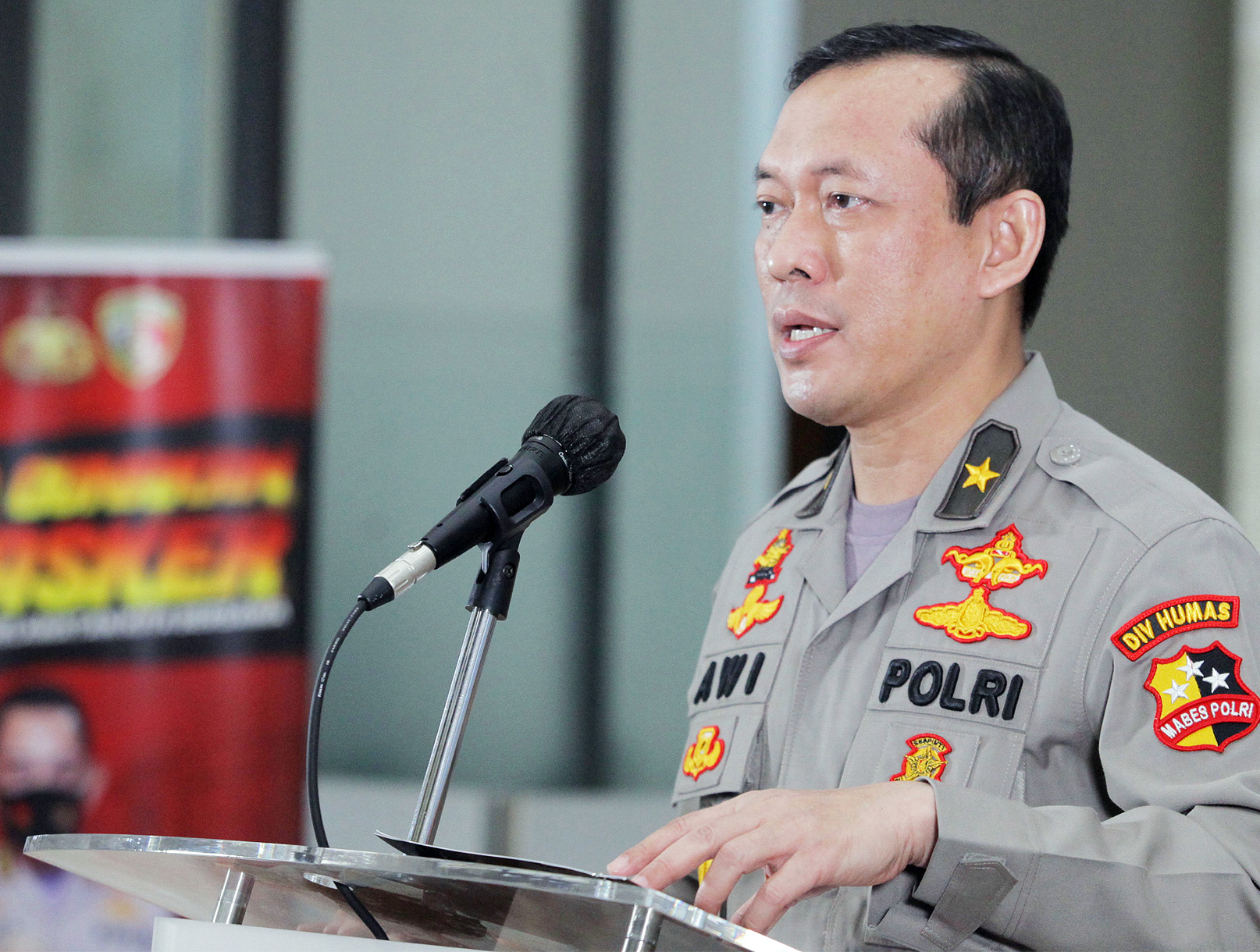 Karo Penmas Divisi Humas Polri Brigjen Pol Awi Setiyono