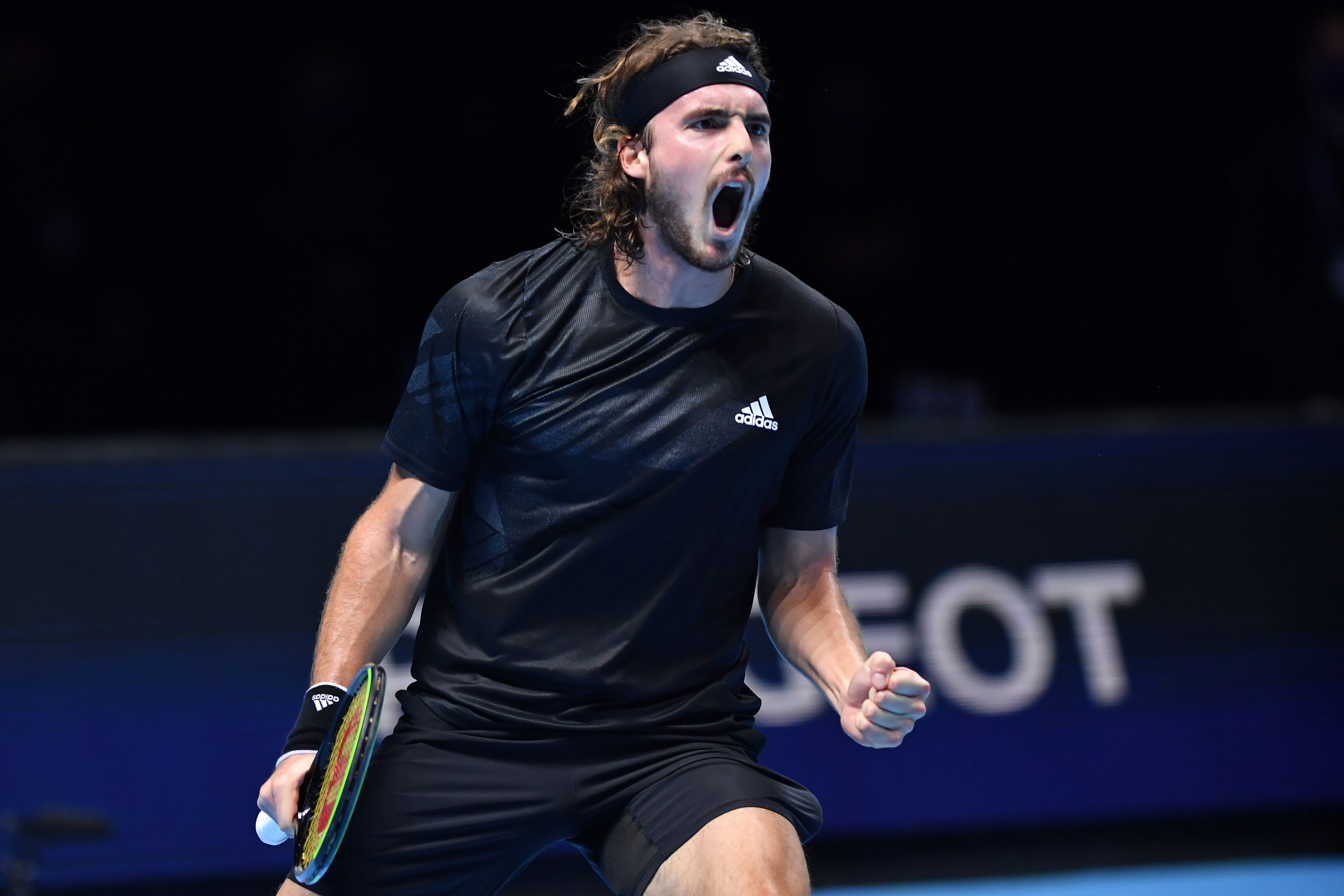 Petenis Yunani Stefanos Tsitsipas