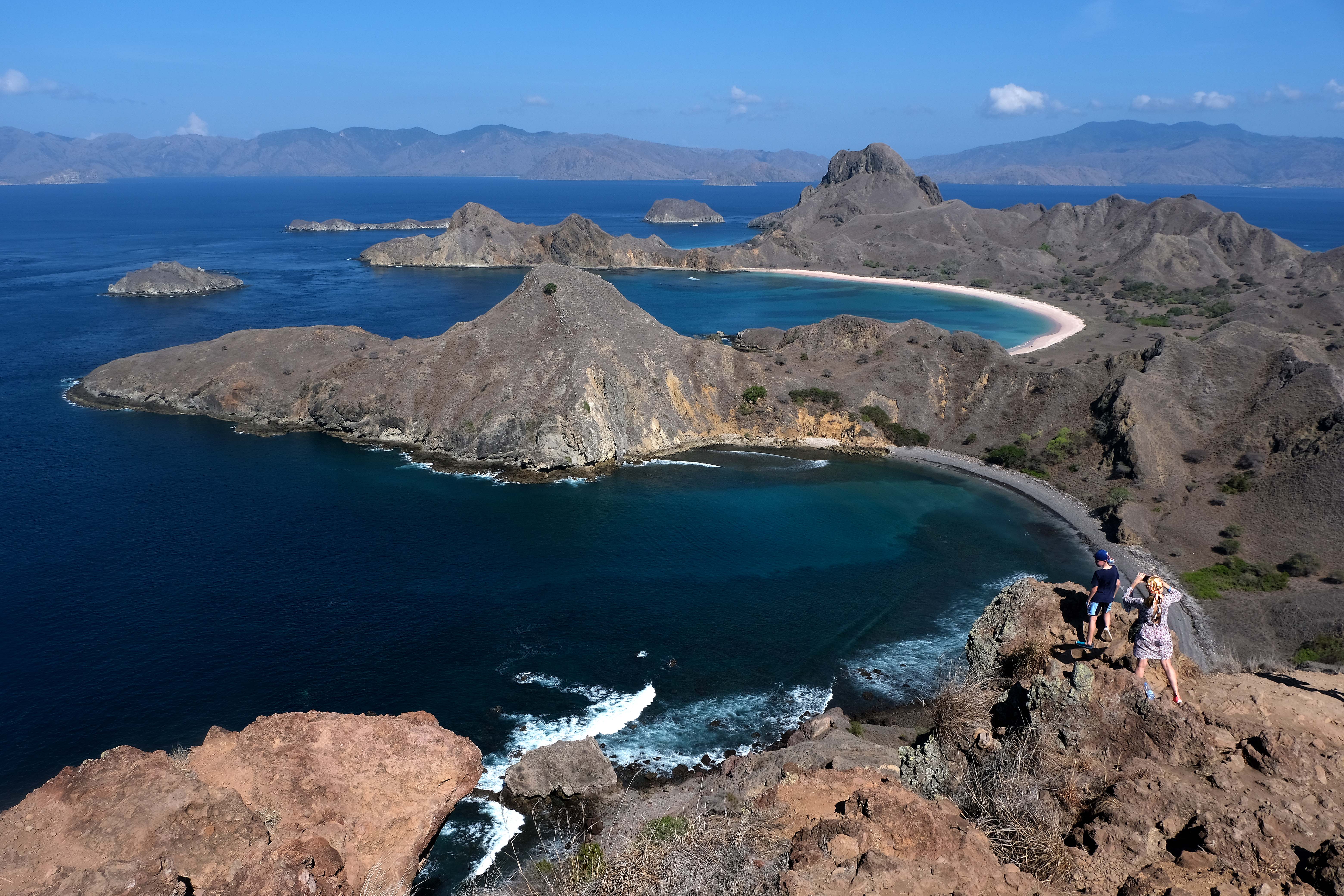Kawasan Taman Nasional Komodo, Labuan Bajo, Nusa Tenggara Timur.