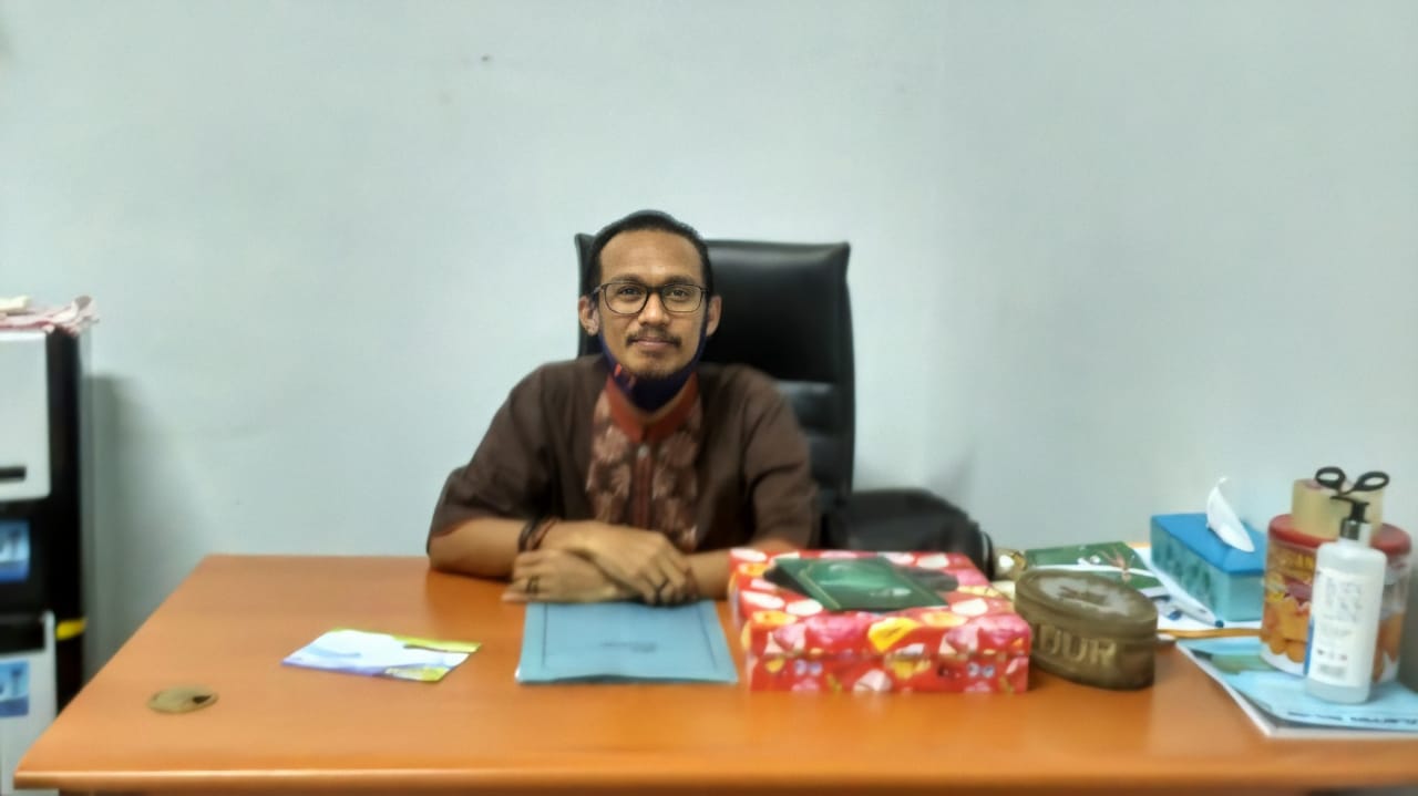 Jubir satgas covid-19 Babel. Andi Budi Prayitno. 