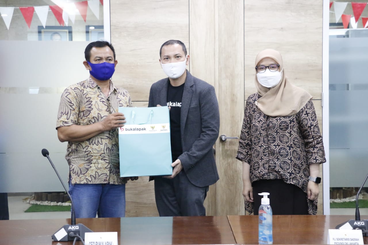 Pemprov DKI Terima Bantuan Fasilitasi UMKM Dari Bukalapak