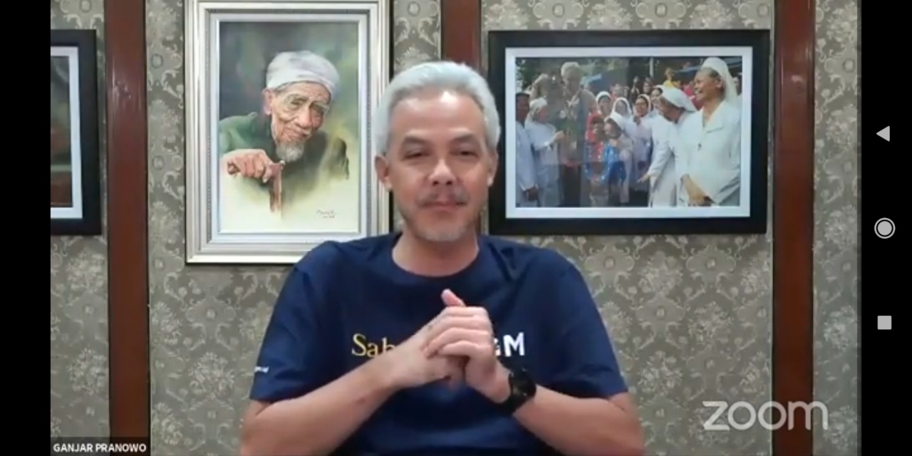 Gubernur Jawa Tengah Ganjar Pranowo