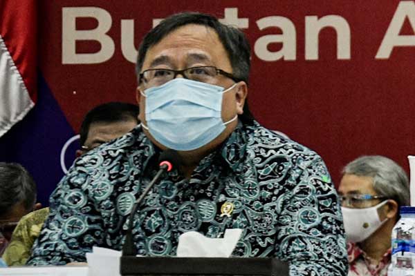Menteri Riset dan Teknologi/Kepala Badan Riset dan Inovasi Nasional Bambang PS Brodjonegoro