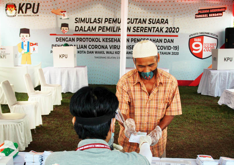 Protokol kesehatan pada pilkada serentak