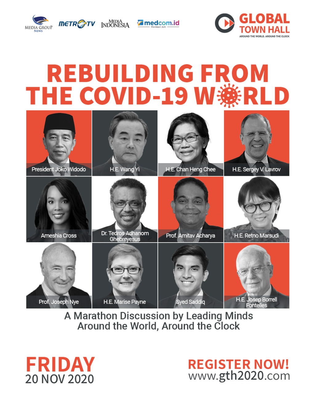 Global Town Hall 2020 ini akan mengangkat tema besar 