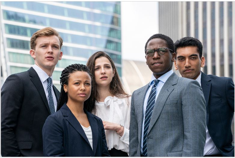 Cuplikan adegan dari serial Industry