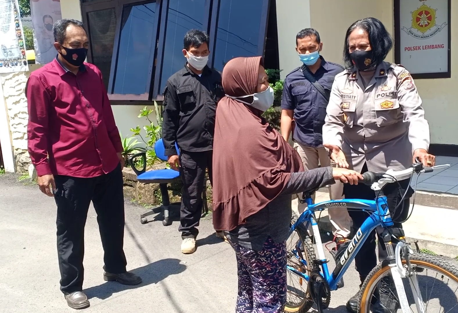 Berkat CCTV Maling Sepeda Digagalkan