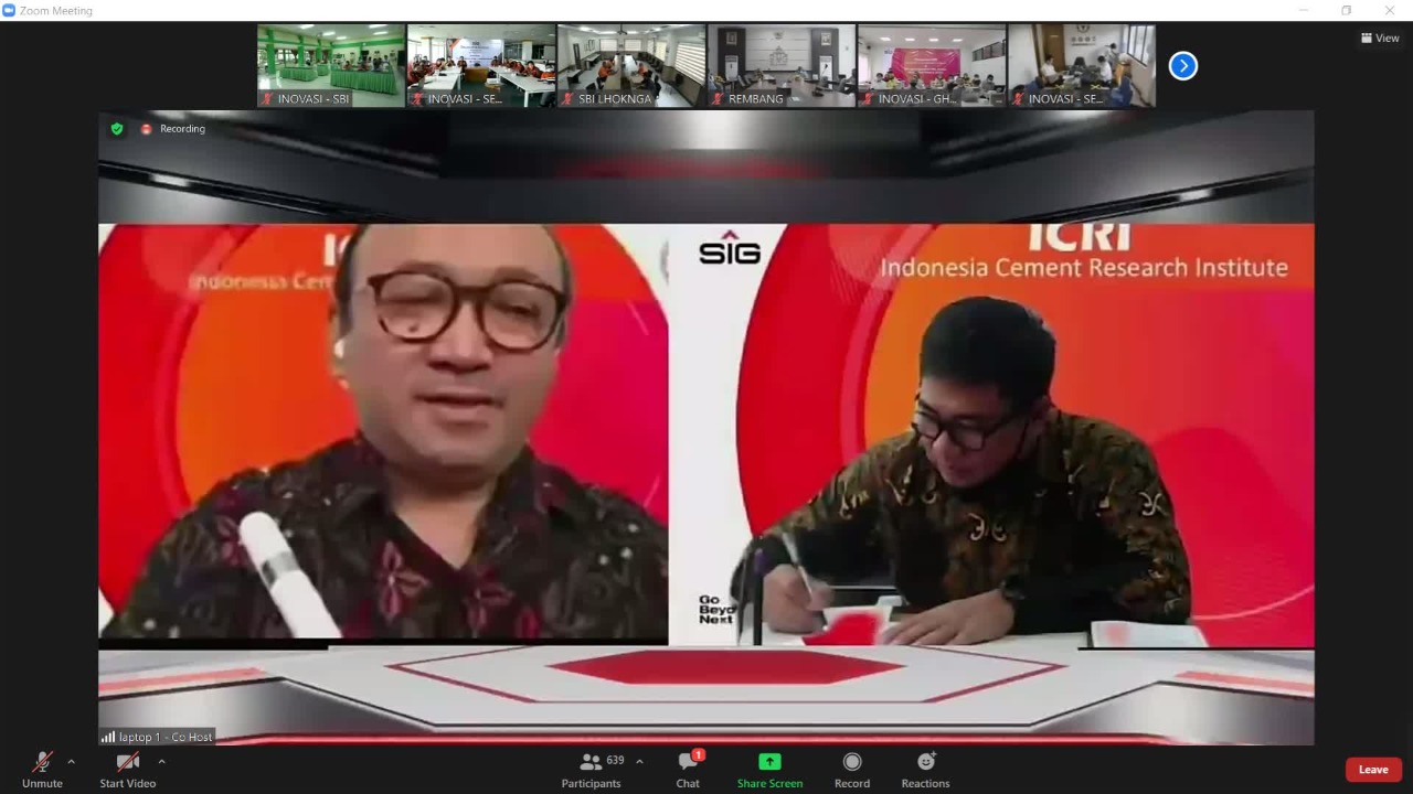  Melalui penandatanganan nota kesepahaman virtual peresmian ICRI