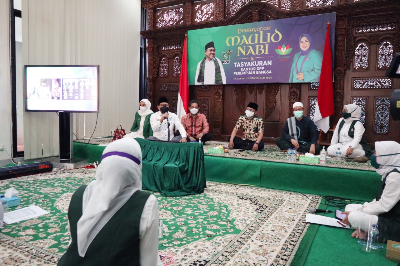 Perempuan Bangsa menggelar do’a bersama agar pelaksanaan Pilkada 2020 berjalan lancar dan jauh dari Covid-19.