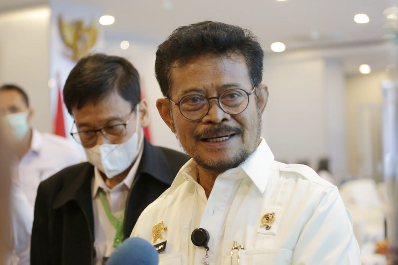 Mentan Syahrul Yasin Limpo dan Kepala BPPSDMP Dedi Nursyamsi.