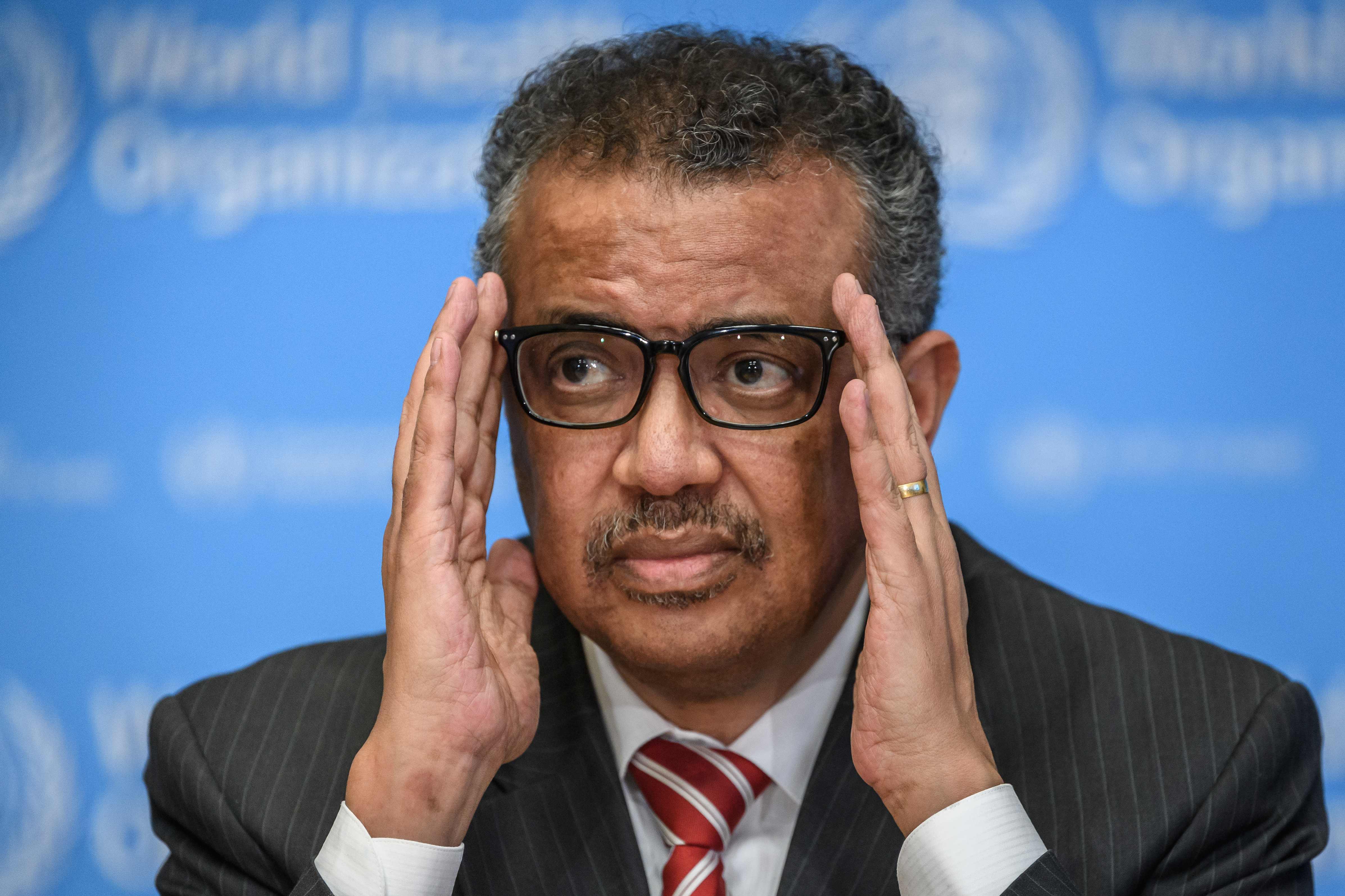 Direktur Jenderal WHO Tedros Adhanom Ghebreyesus