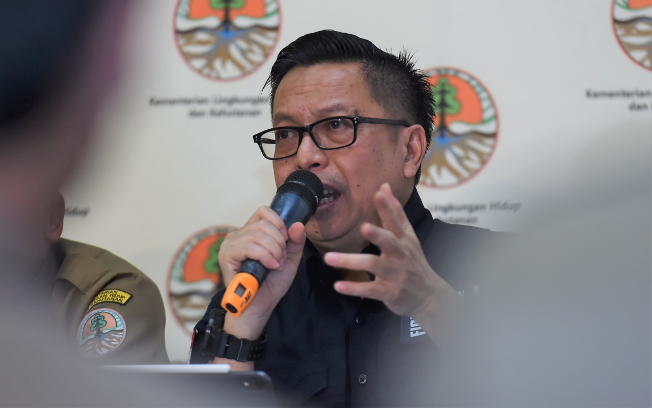 Direktur Jenderal Penegakan Hukum KLHK Rasio Ridho Sani.