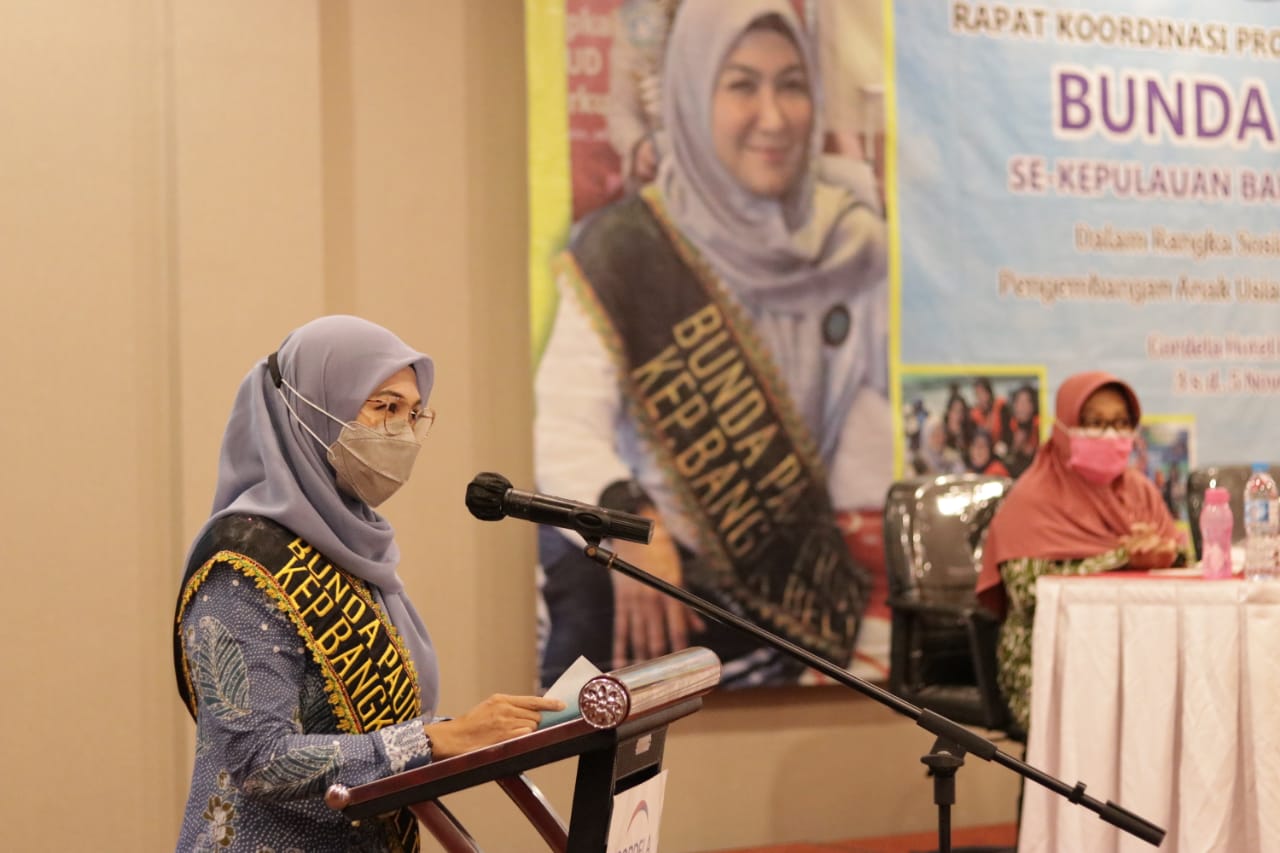 Bunda PAUD Melati Erzaldi.