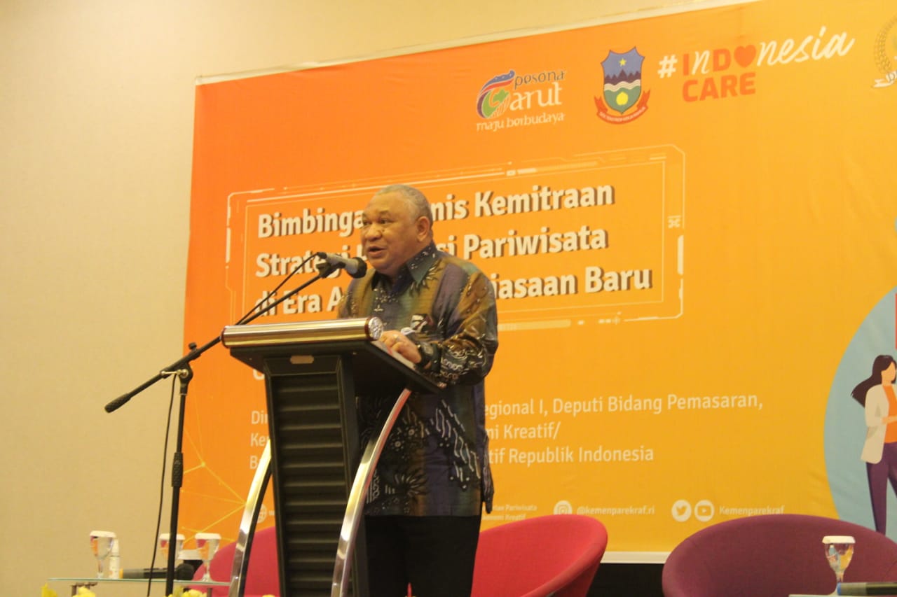 Direktur Pemasaran Regional I Deputi Bidang Pemasaran Kemenparekraf/Baparekraf, Vinsensius Jemadu. 