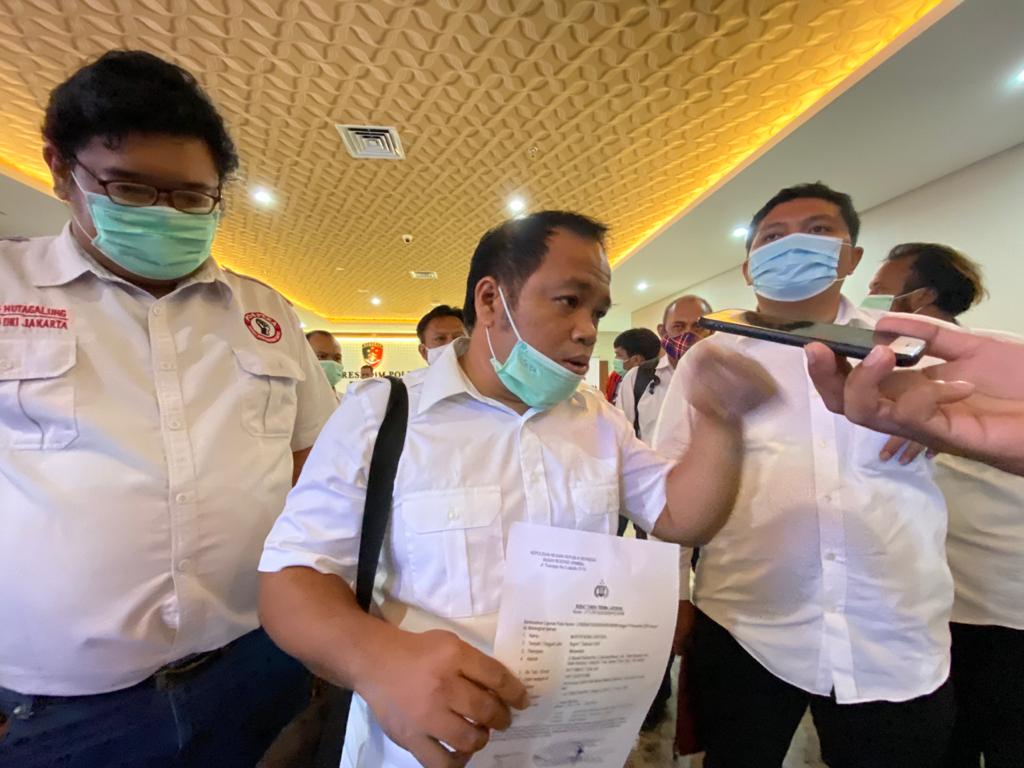 DPP Pospera melaporkan Arya Sinulingga dengan tuduhan pencemaran nama baik ke Bareskrim Polri, Senin (16/11/2020)