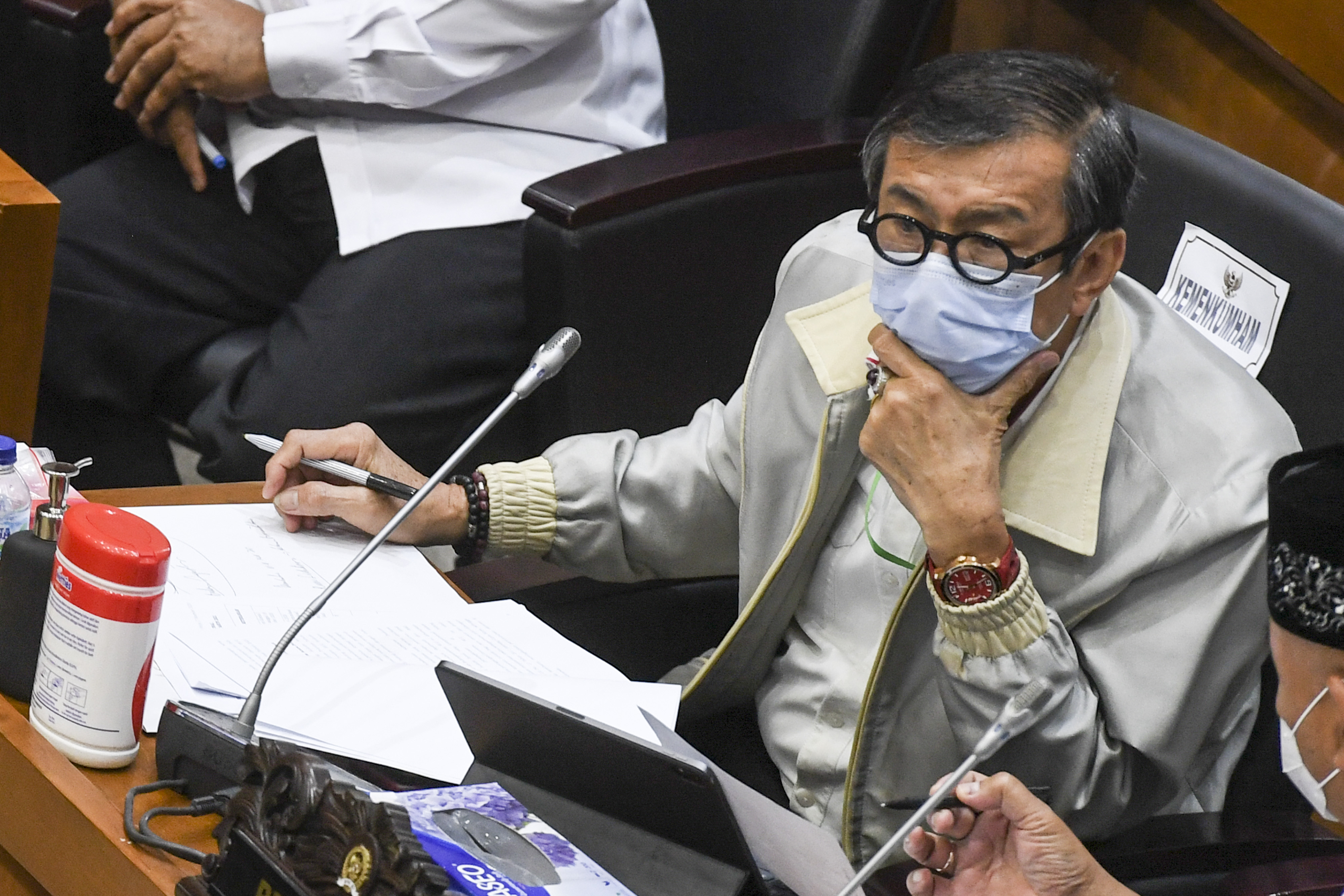 Menteri Hukum dan HAM Yasonna Laoly