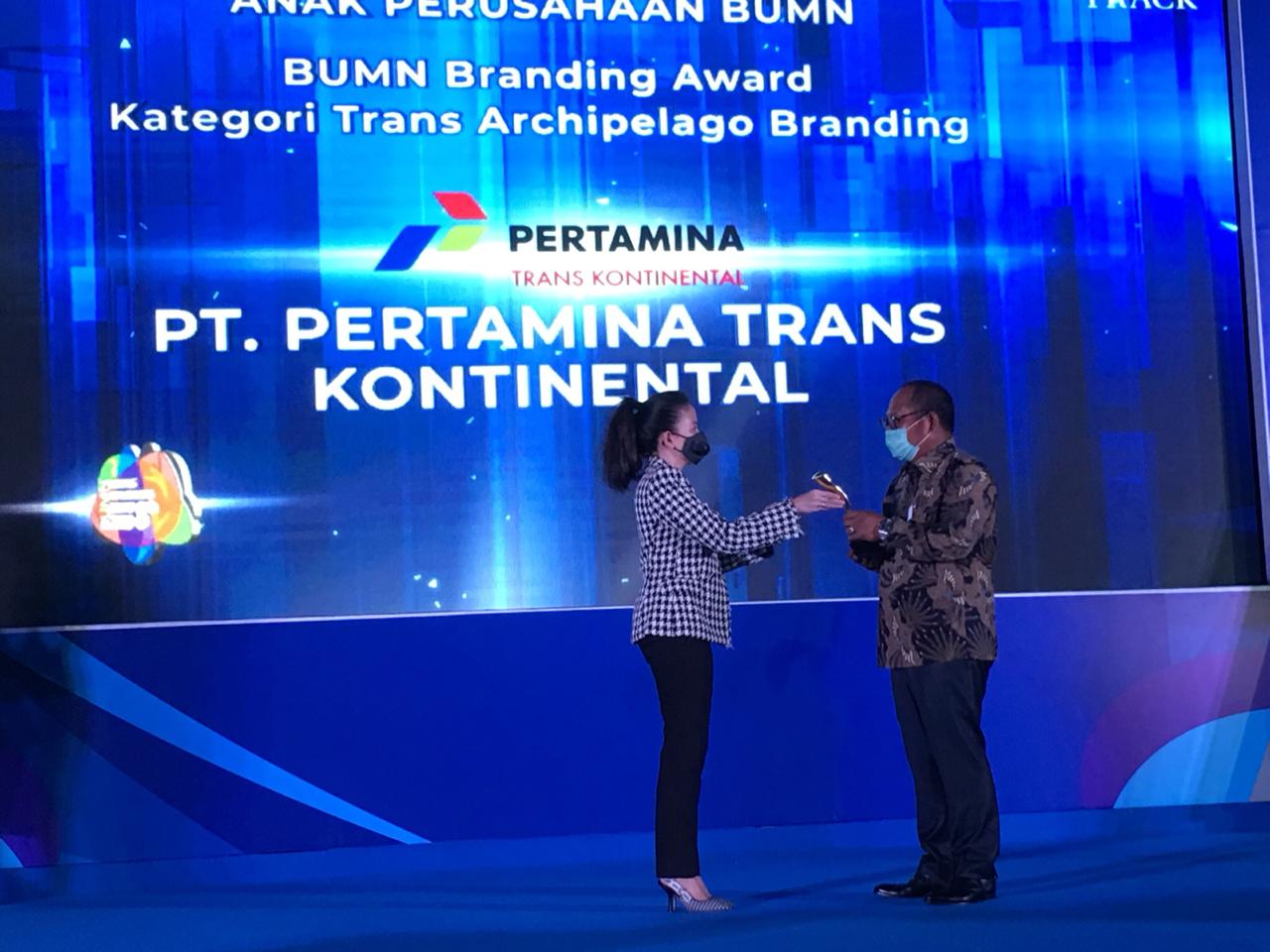 Pertamina Trans Raih BUMN Branding and Marketing Award 2020