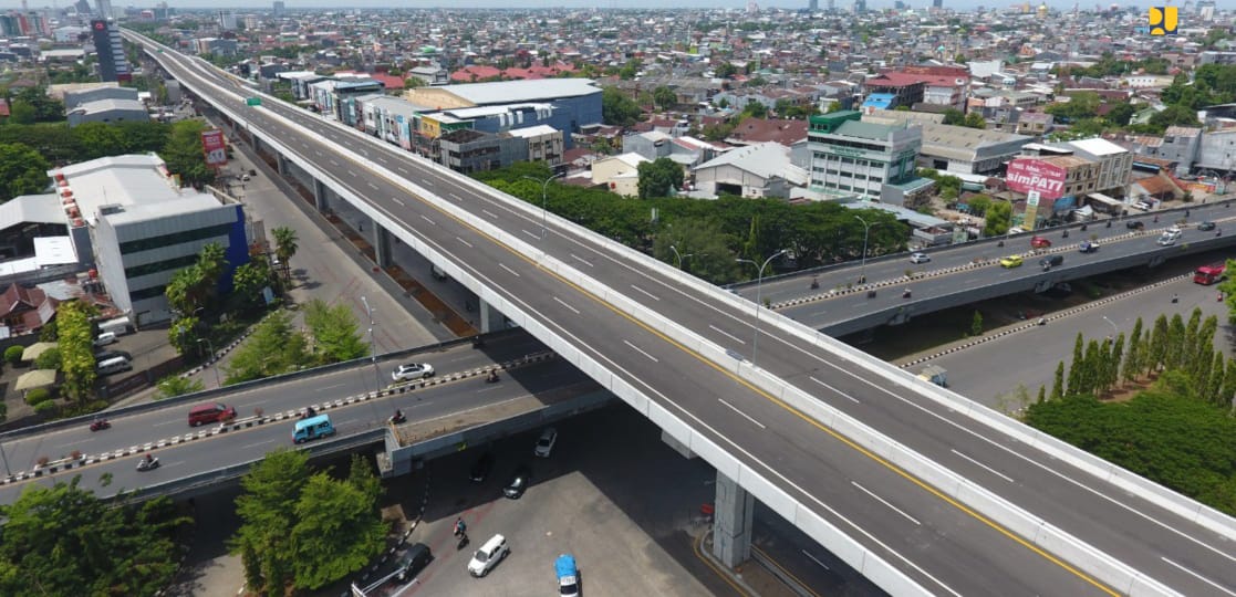 Siap Dioperasikan Jalan Tol Layang AP Pettarani di Makassar