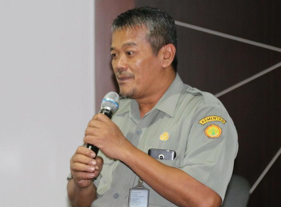 Sekretaris Inspektorat Jenderal Kementerian Pertanian (Kementan) Suprojo Wibowo. 