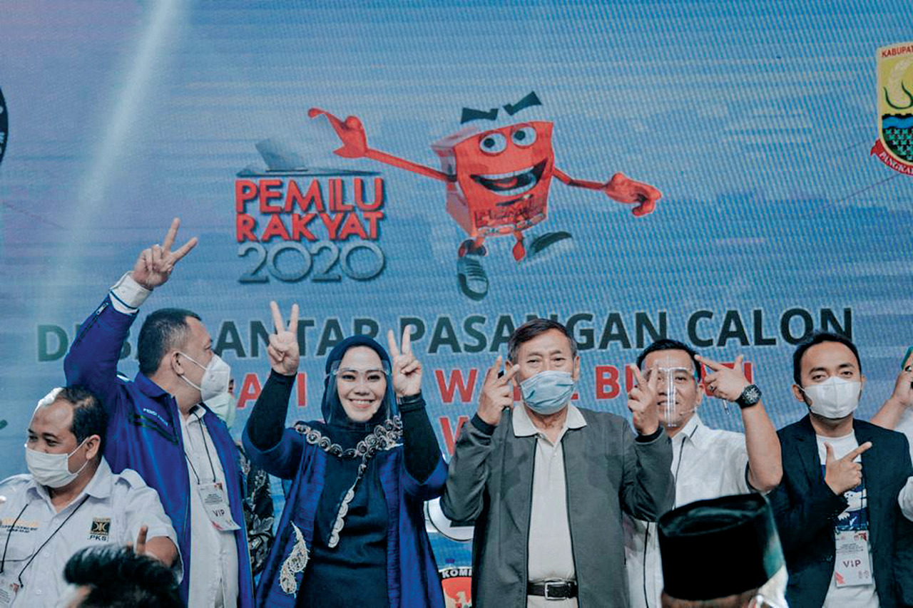 Tancap Gas Jelang Pencoblosan di Karawang