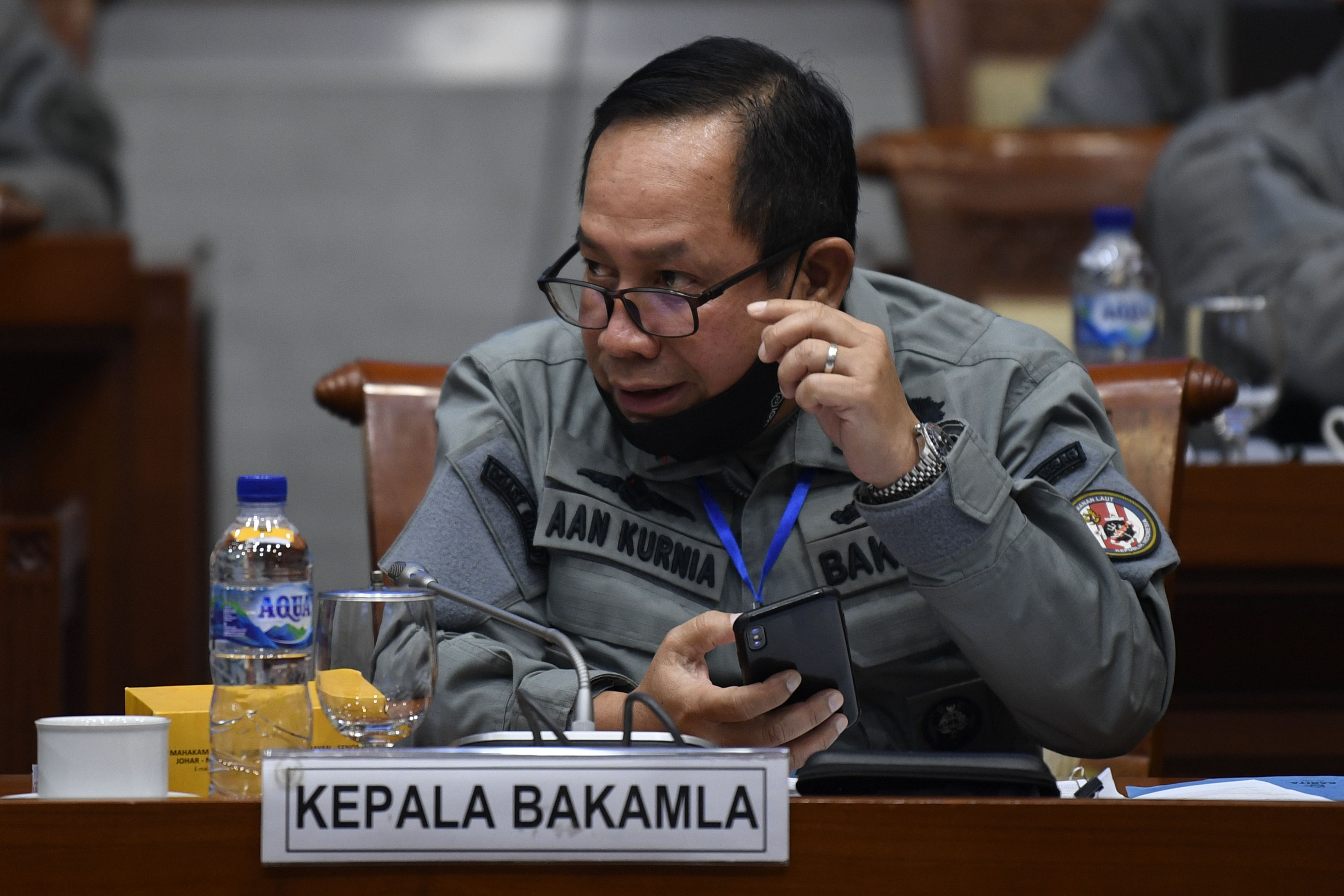 Kepala Badan Keamanan Laut (Bakamla) Laksdya TNI Aan Kurnia