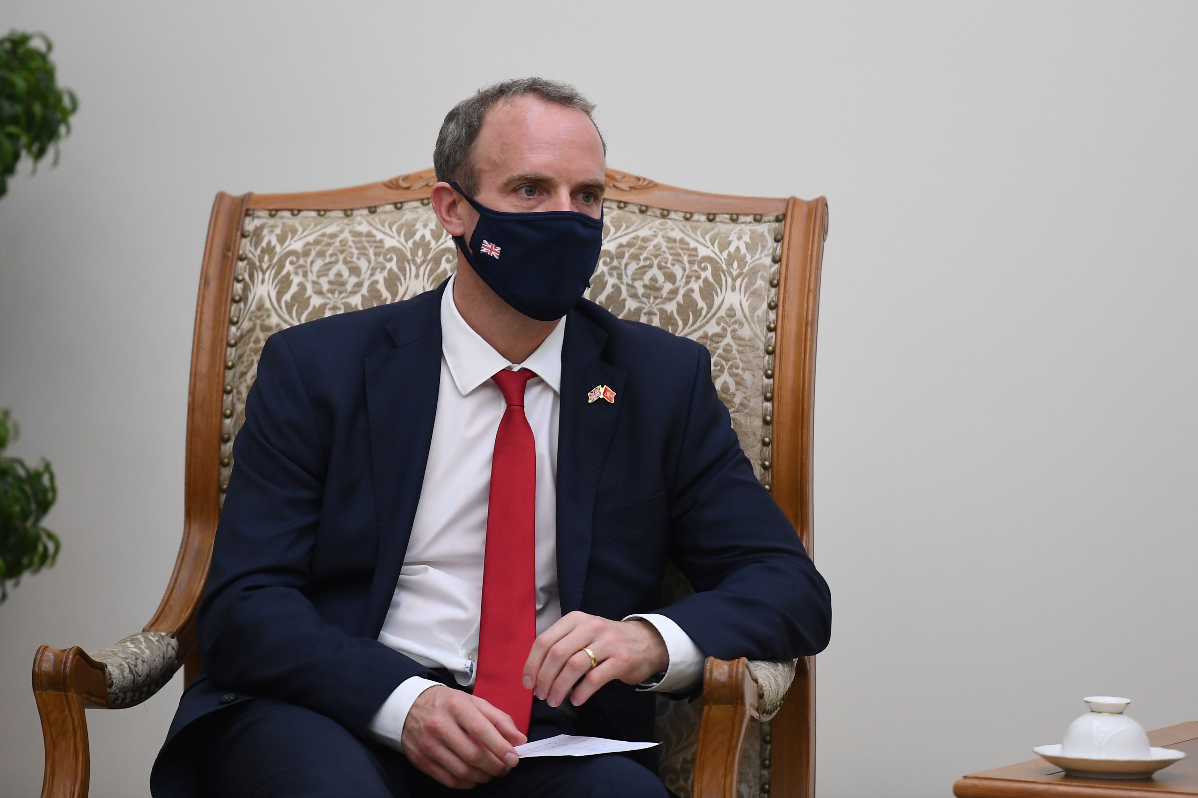 Menlu Inggris Dominic Raab