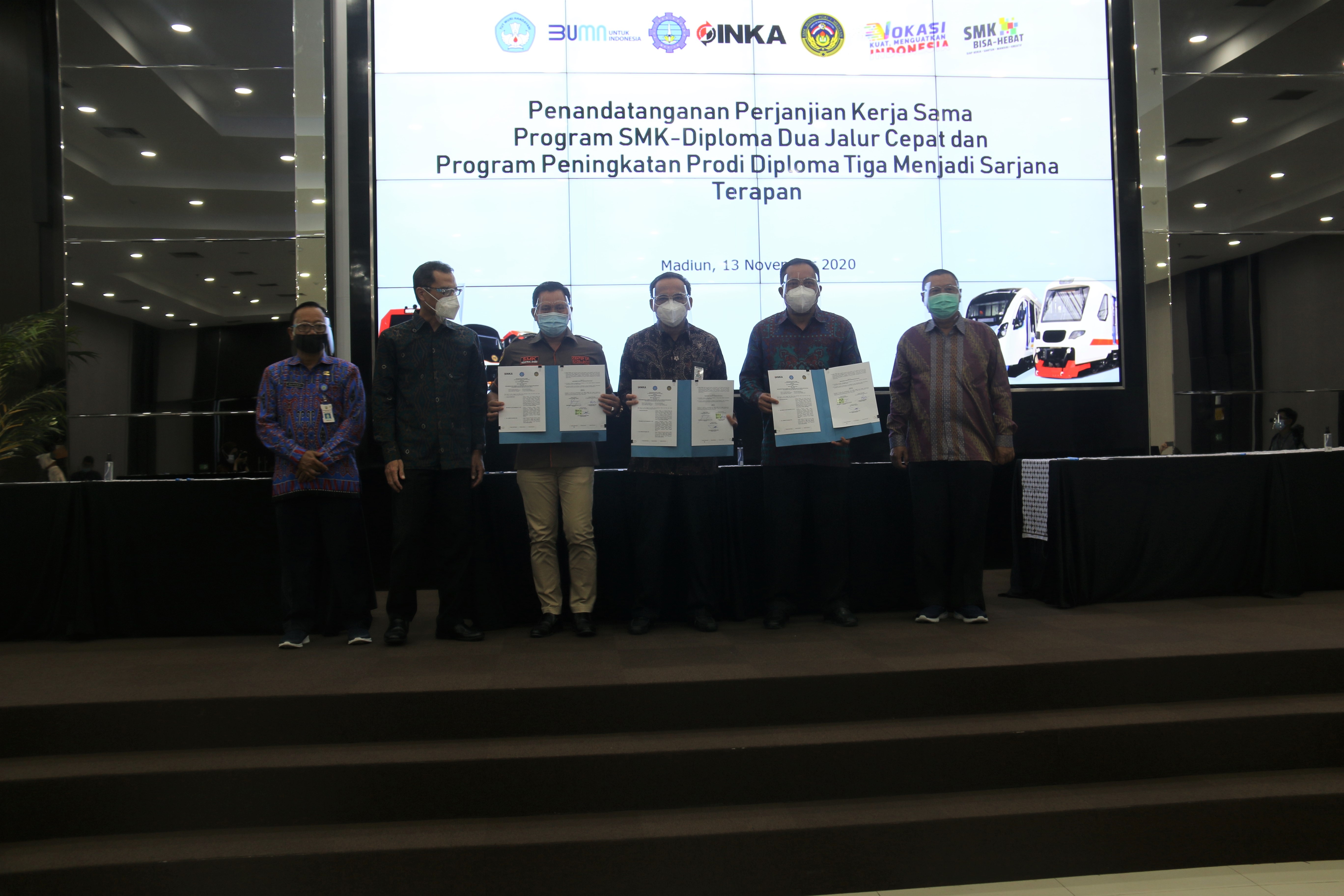 Peluncuran program peningkatan vokasi oleh kemendikbud