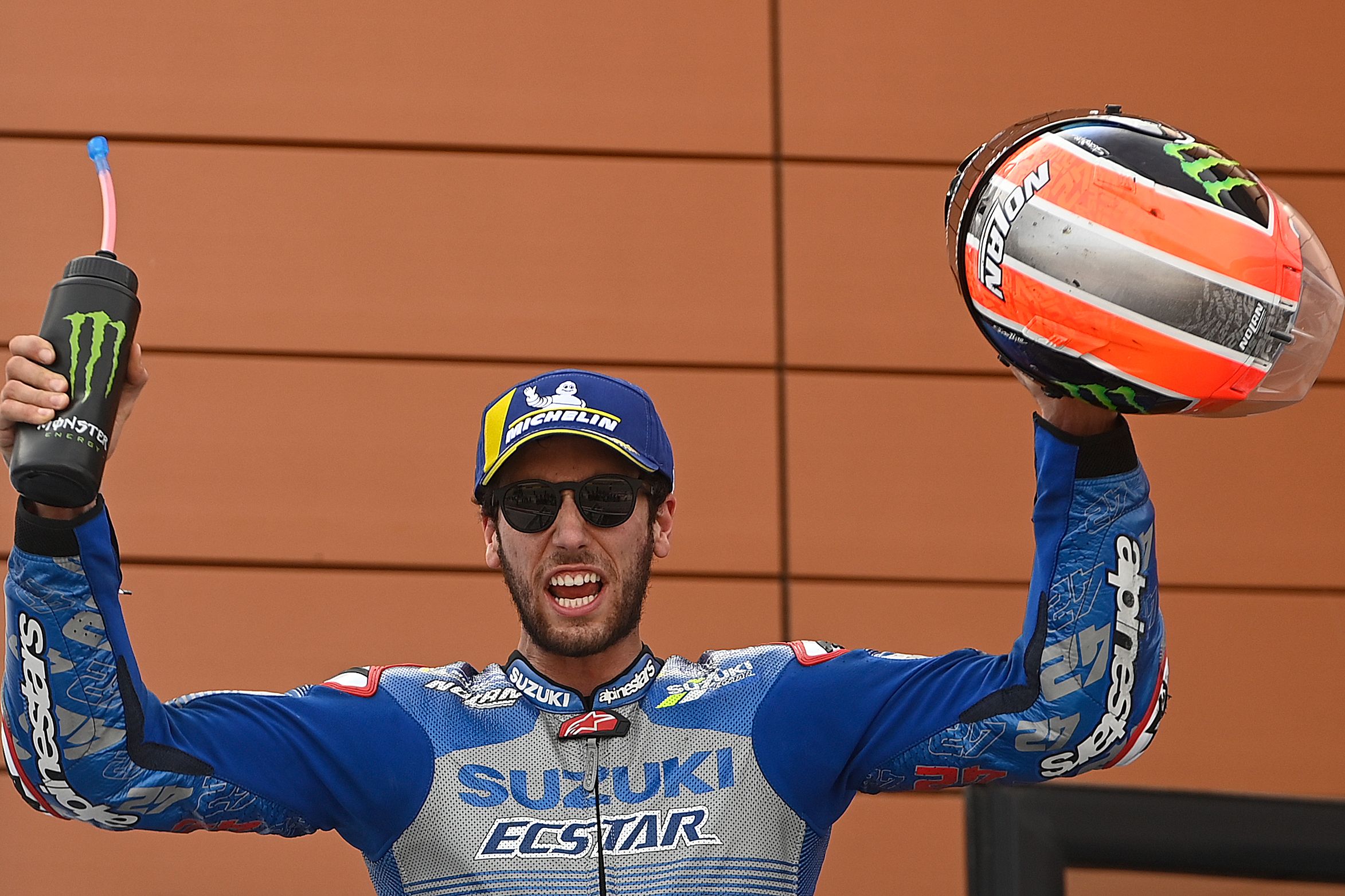 Pembalap Suzuki Ecstar Alex Rin mengincar podium pada balapan MotoGP seri Eropa, pekan depan (8/11/2020)