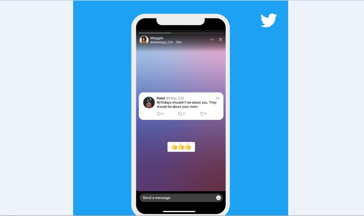 Fitur baru Twitter, Fleets
