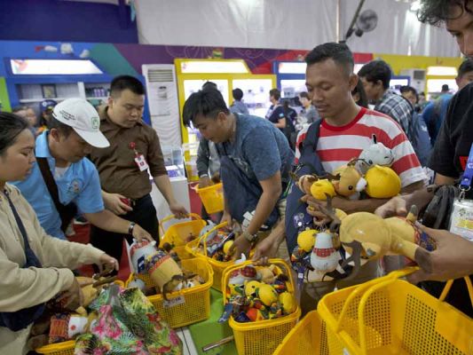 Maskot ASEAN GAMES 2018.