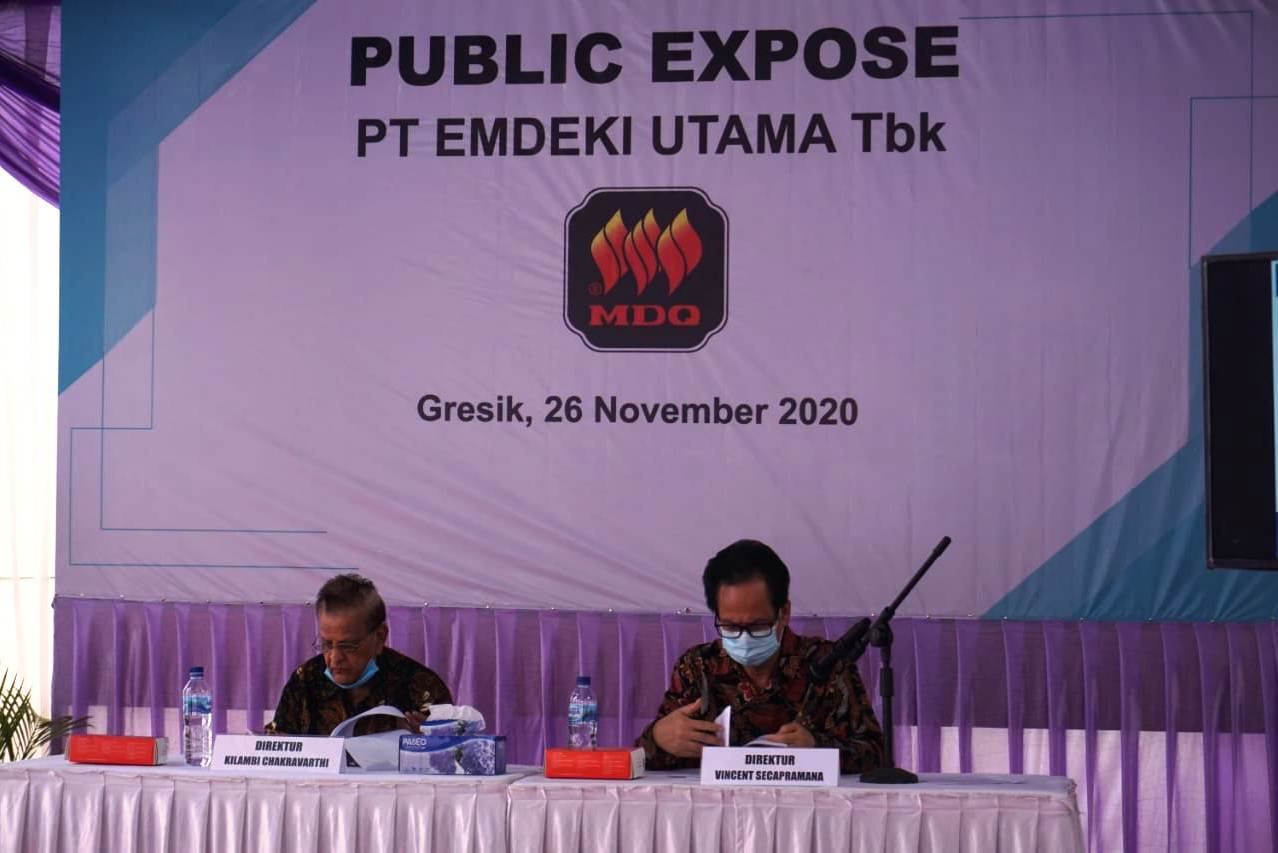 PT Emdeki Utama Proyeksikan Capai Penjualan 20.258 Ton Akhir 2020