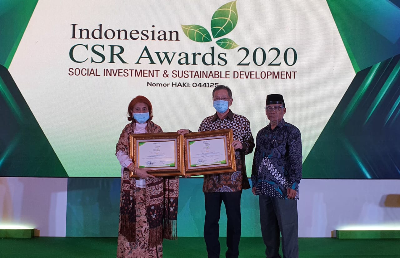 Penghargaan Indonesian CSR Awards untuk PT> Kaltim Methanol Industri