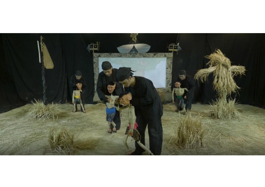 Pementasan Wayan Brayut Mlayangan di Galeri Indonesia Kaya