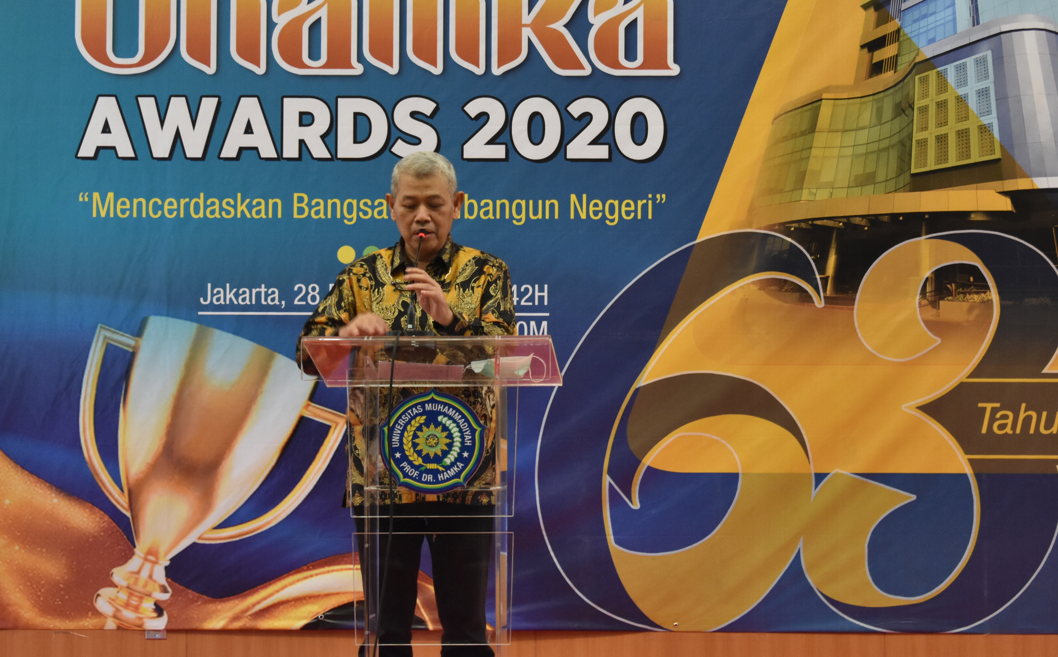 Rektor Uhamka Gunawan Suryoputro
