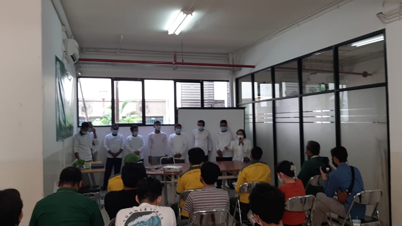 Pelatihan hidroponik oleh Jababeka