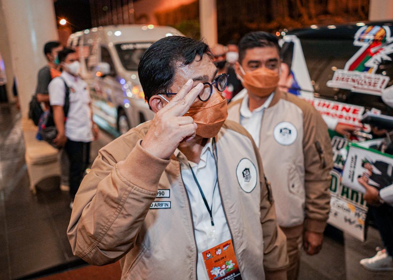 Paslon Cawali Surabaya Nomor urut 2, Machfud Arifin-Mujiaman 