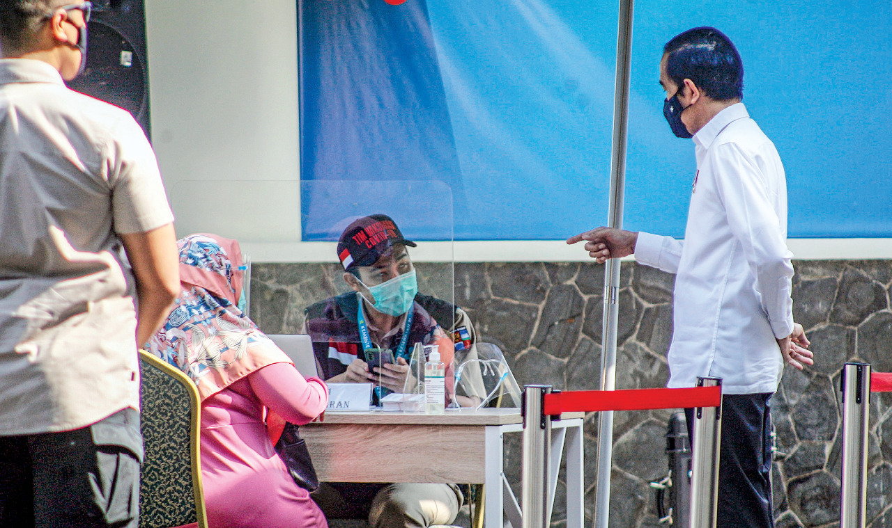 Jokowi Siap Divaksin Pertama