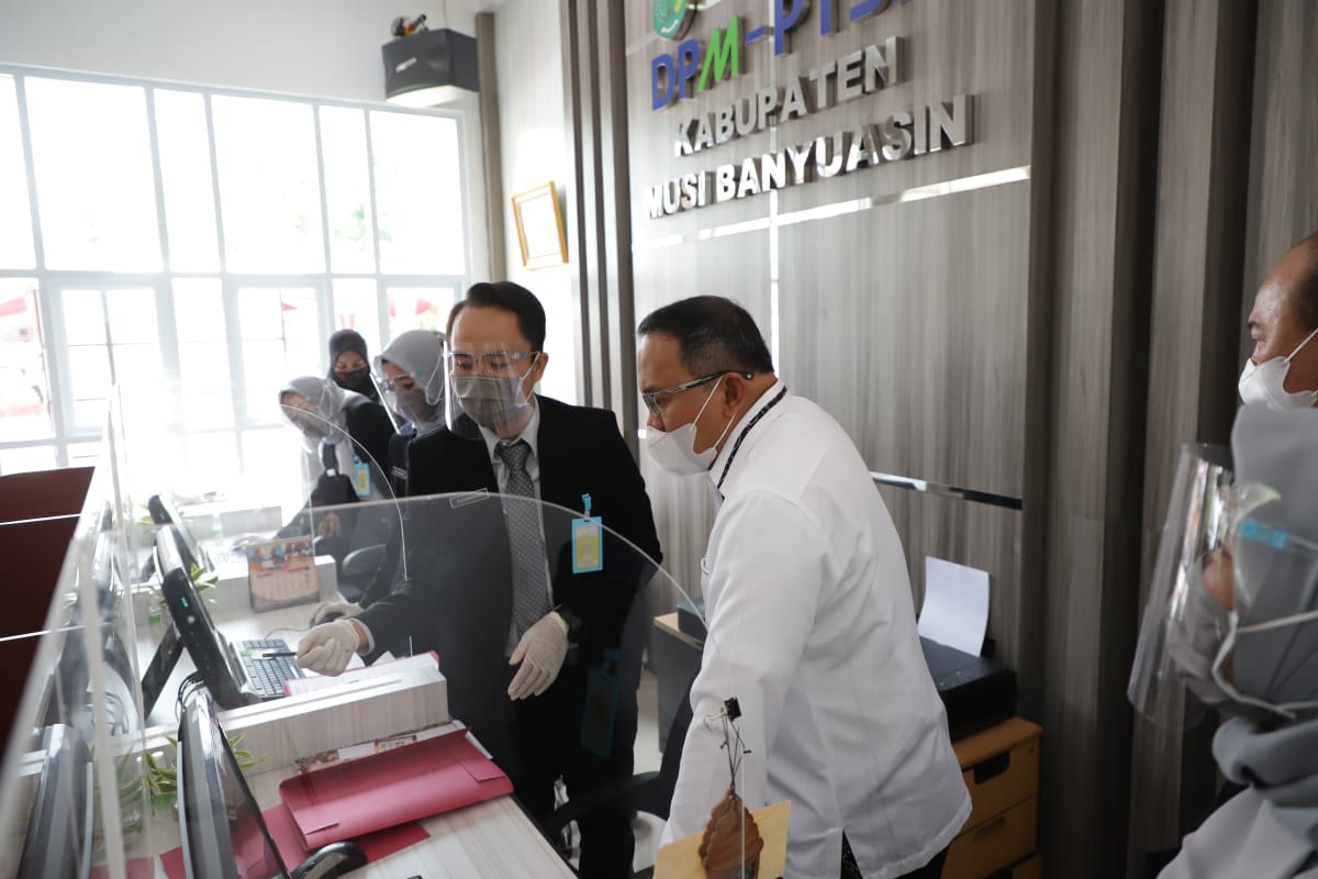   Bupati Muba Dodi Reza Alex launching Prototipe Peta Digital Investasi 