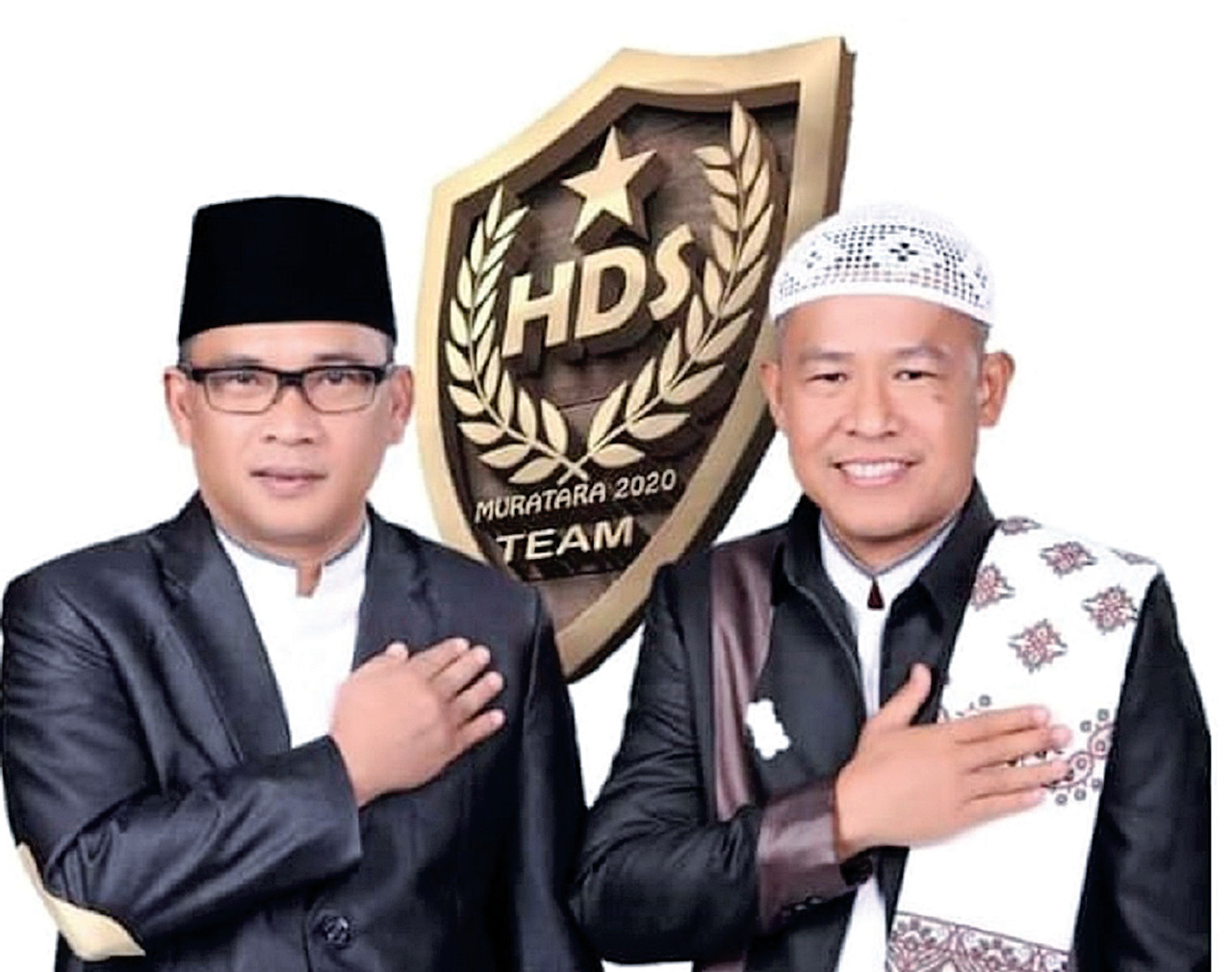 Pasangan nomor urut 1 calon Bupati dan Wakil Bupati Musi Rawas Utara (Muratara) Devi Suhartoni-Inayatullah.