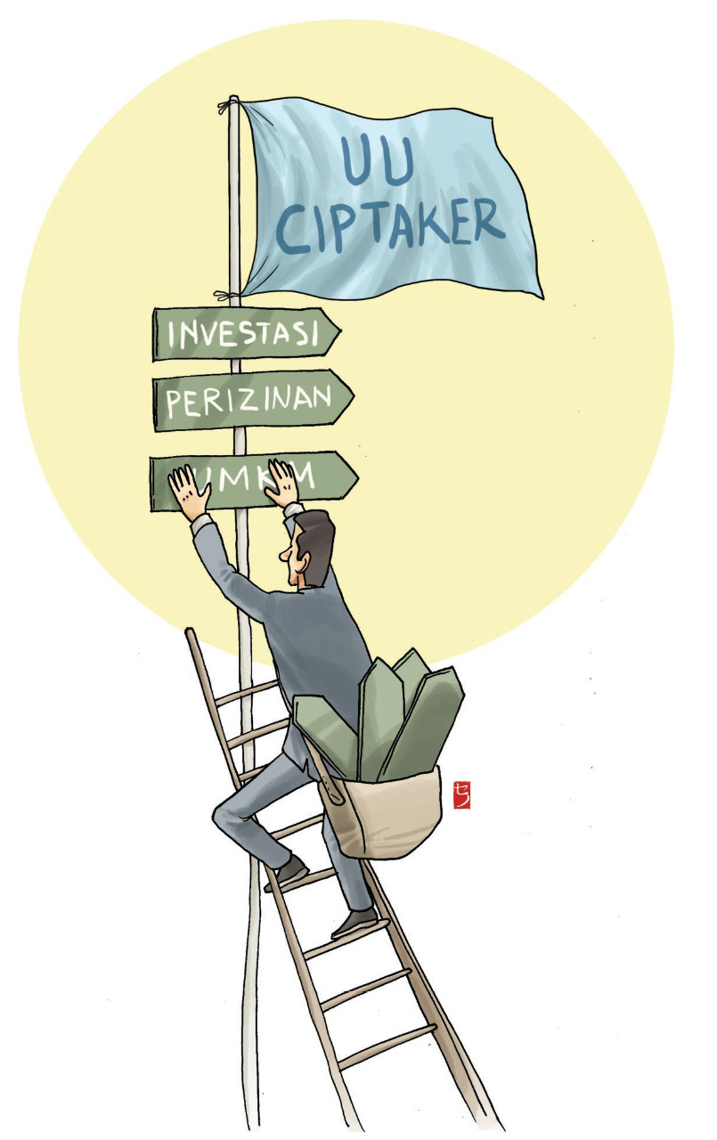 UU Cipta Kerja Tak Cukup Yakinkan Investor