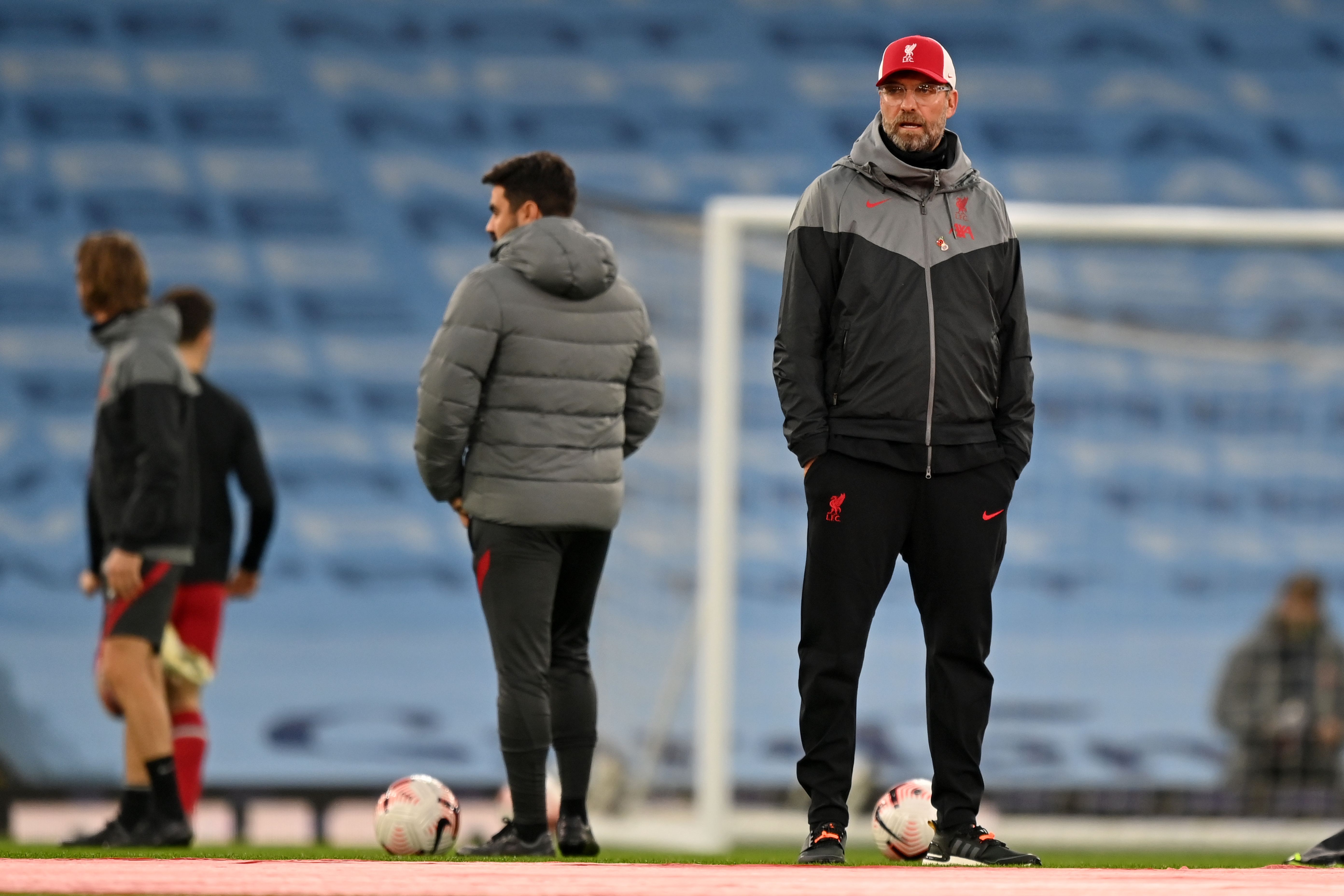 Manajer Liverpool Juergen Klopp (kanan)