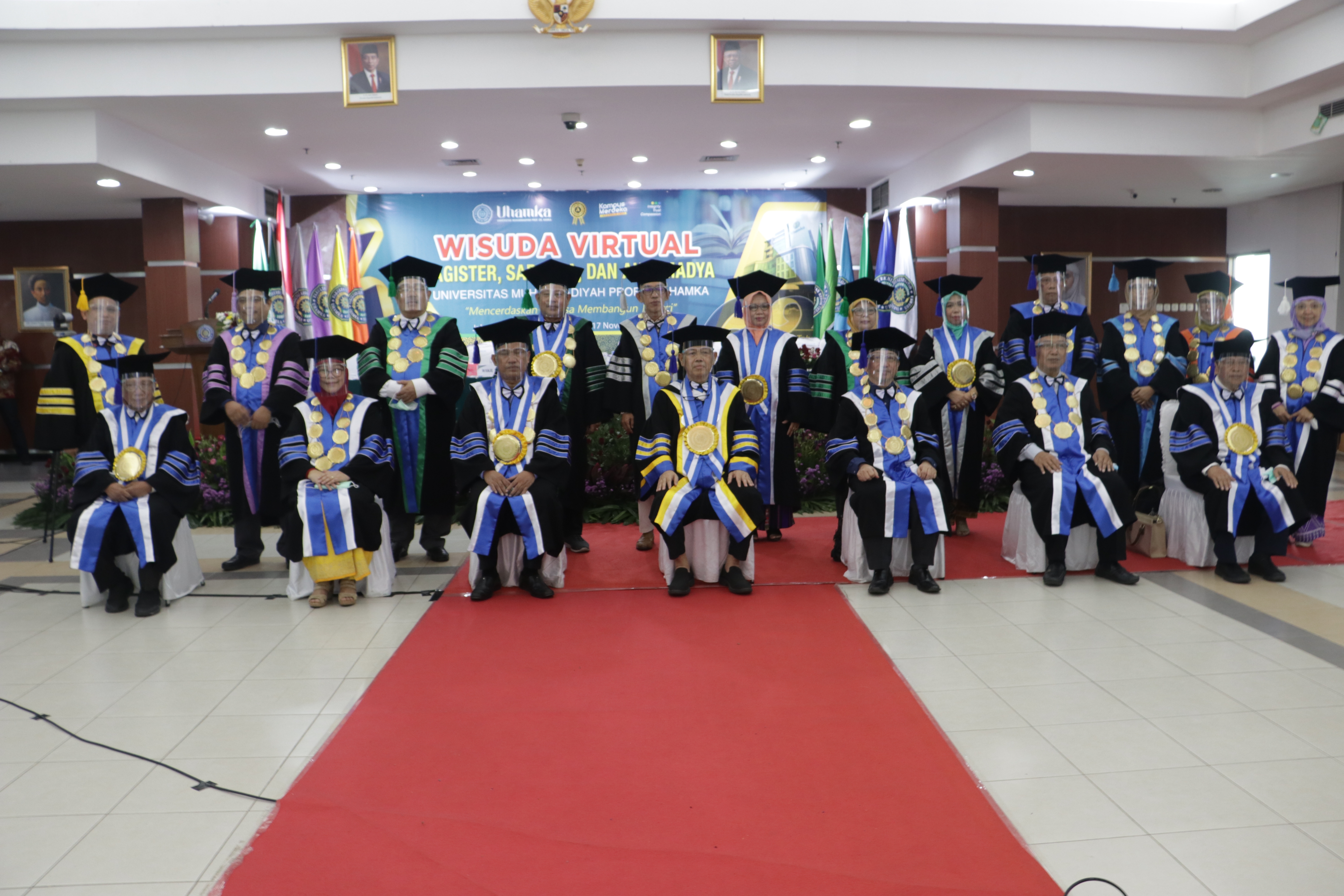 Ditengah Pandemi, Uhamka Wisuda 852 Lulusan Secara Virtual