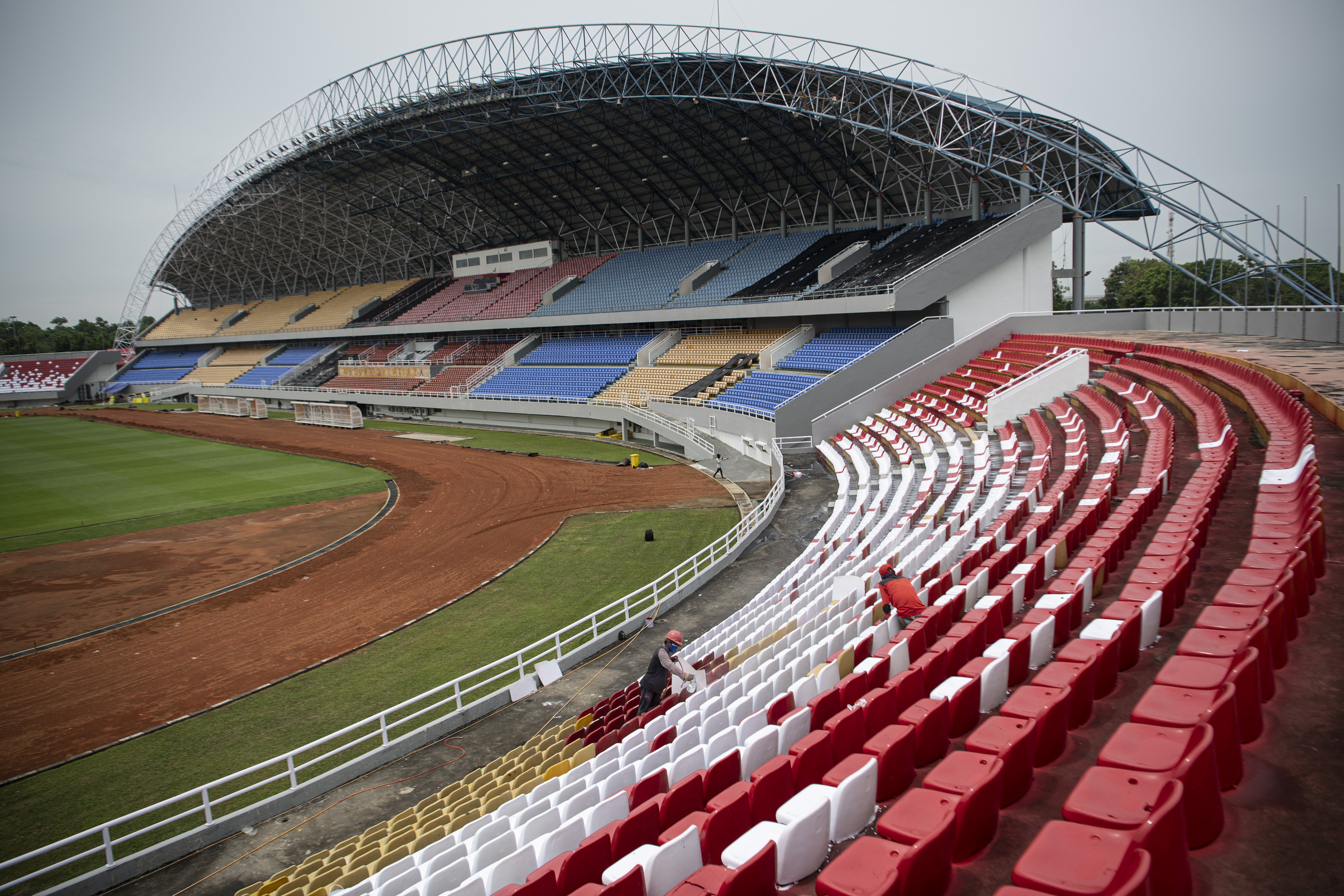 Stadion Gelora Sriwijaya Jakabaring di Palembang, Sumtera Selatan akan digunakan di Piala Dunia U-20.