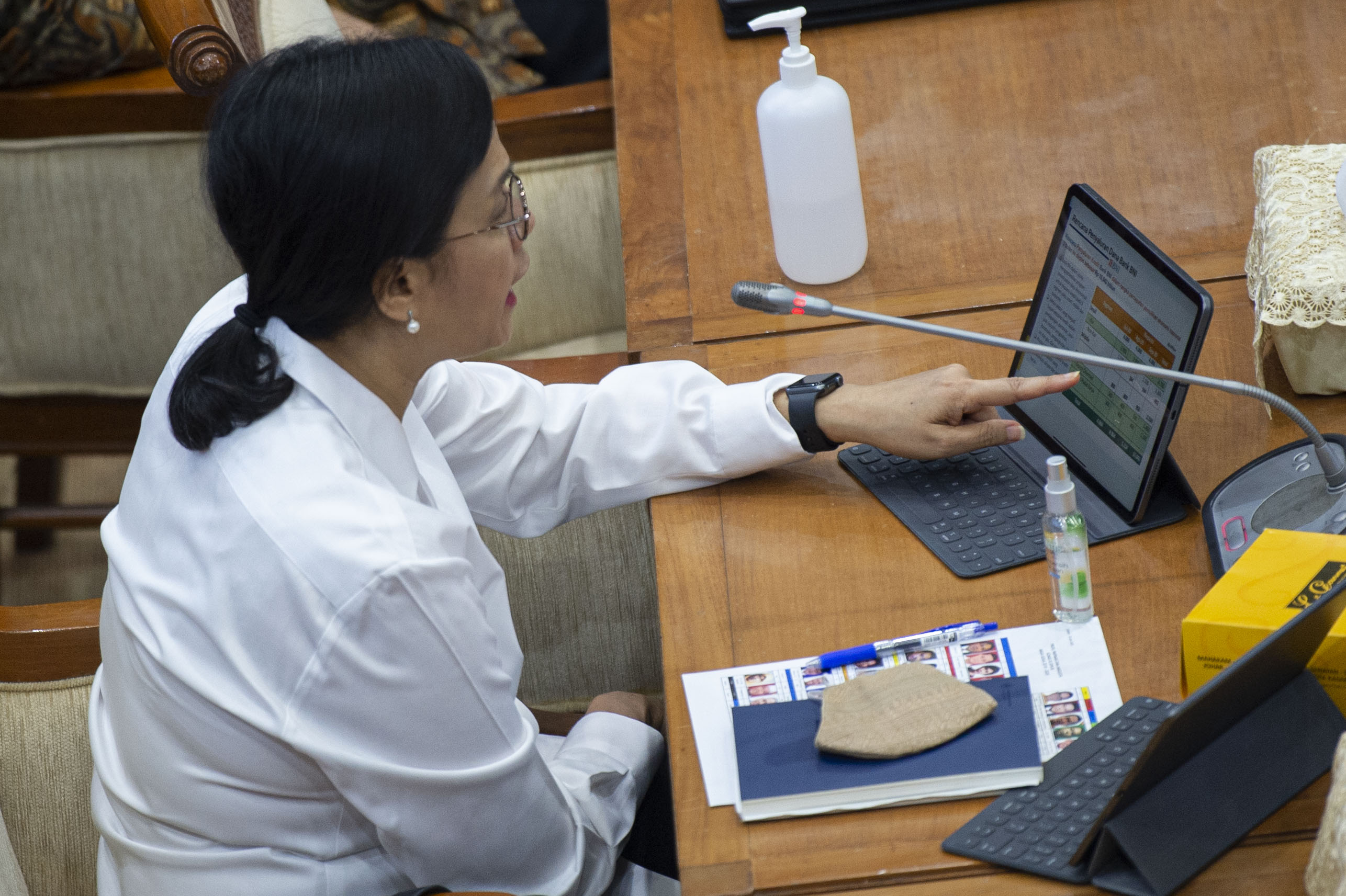 Menteri Keuangan Sri Mulyani Indrawati 