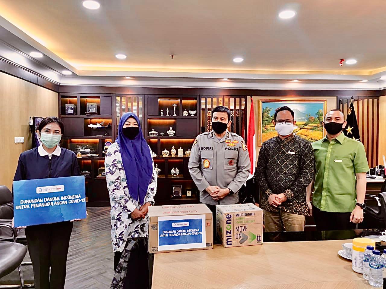 Donasi yang dilakukan Danone Indonesia dalam pandemi Covid-19