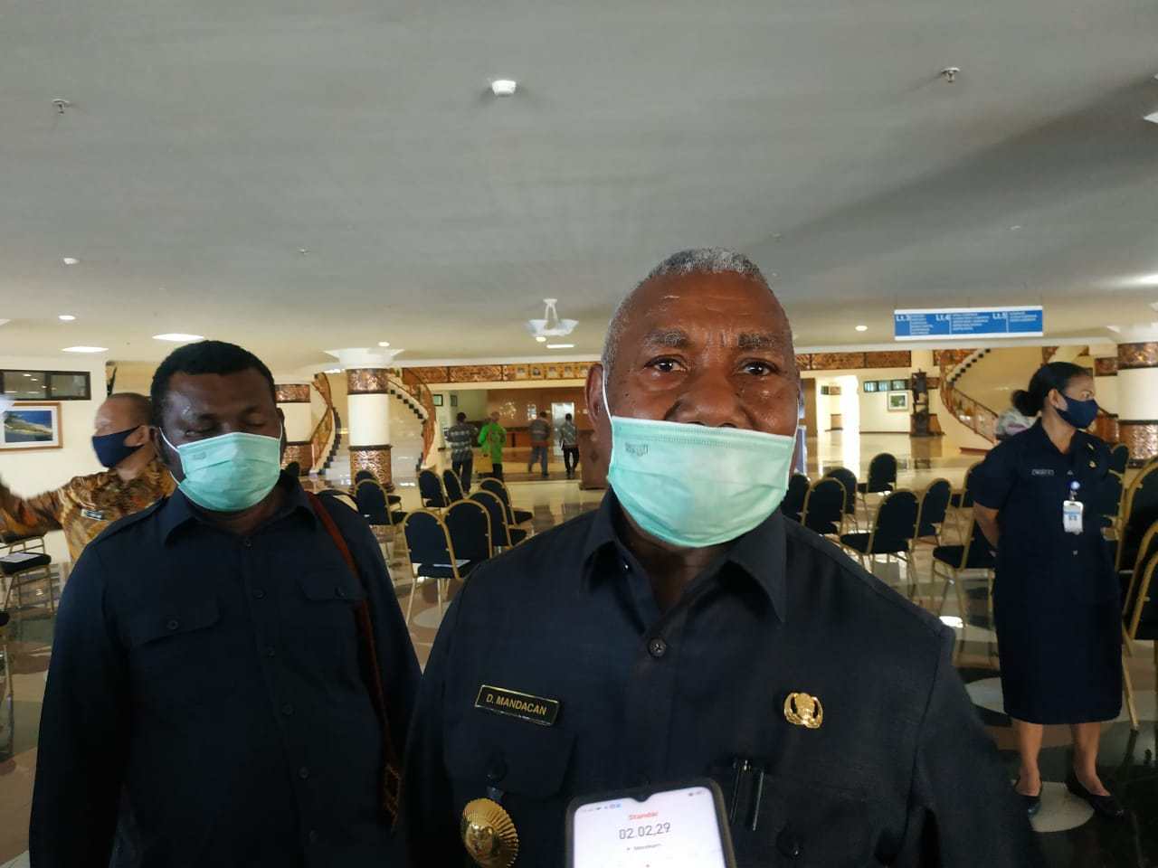 Ketua DPW NasDem Papua Barat Dominggus Mandacan